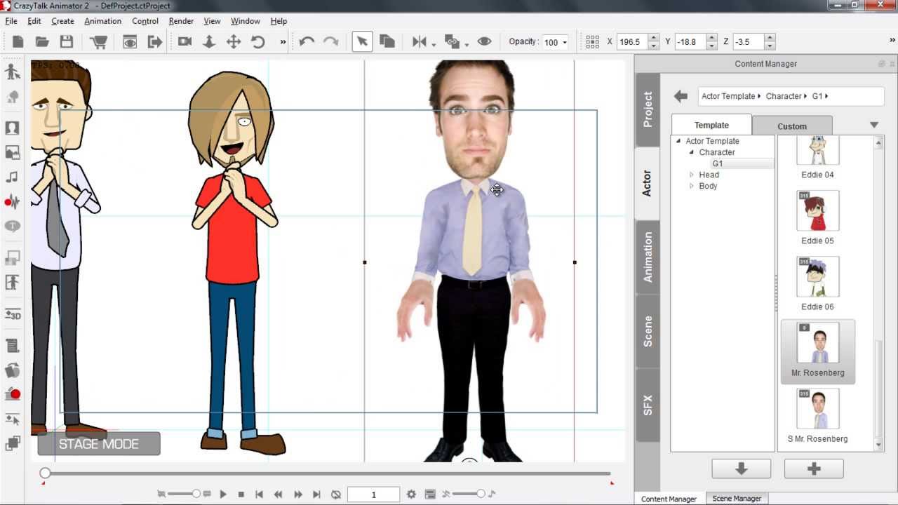 Getting started with CrazyTalk Animator