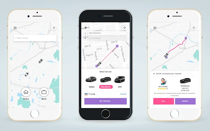 How to develop a mobile app like Uber or InDrive in Flutter